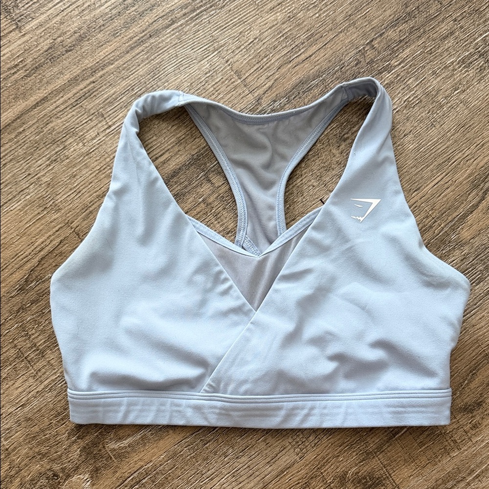 Women's Light Blue Sports Bra